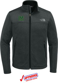 The North Face Chest Logo Ridgewall Soft Shell Jacket, TNF Dark Grey Heather